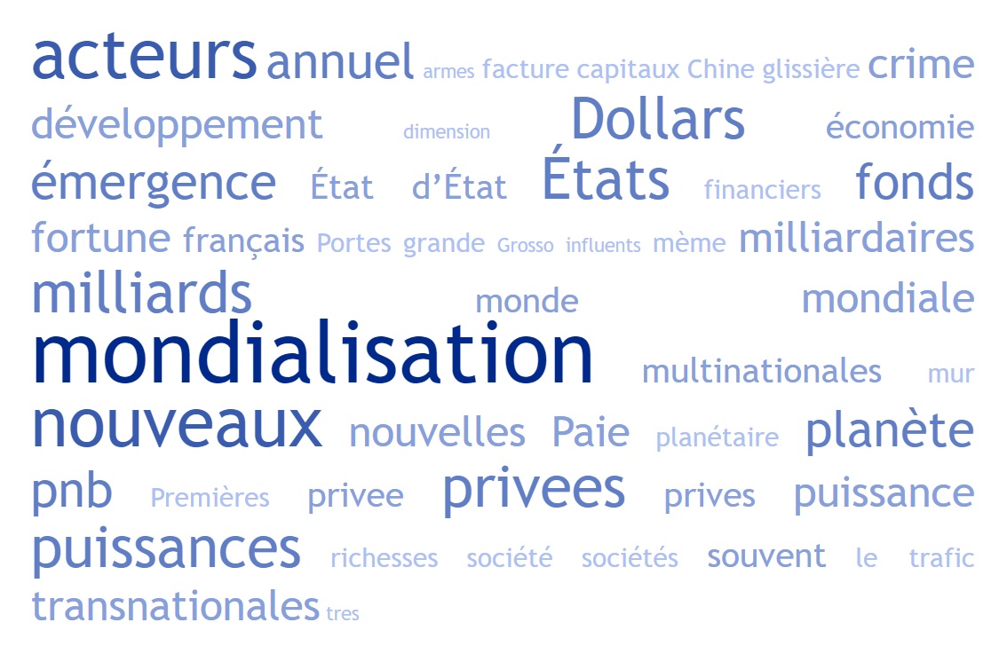 Mondialisation et émergence des Puissances Privées