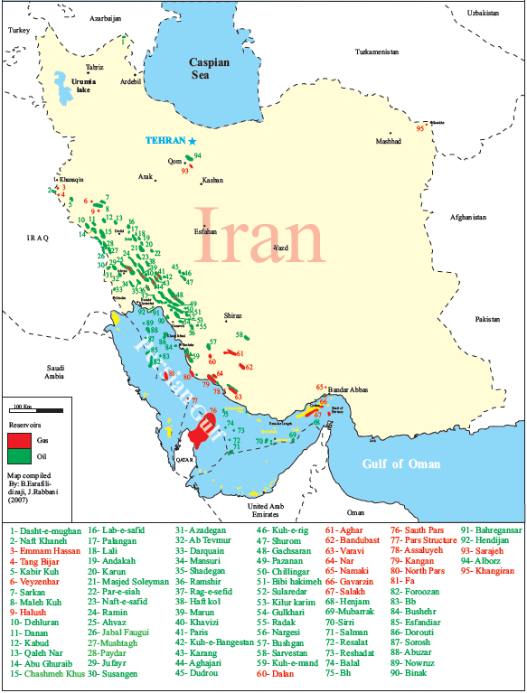 Pétrole et Iran