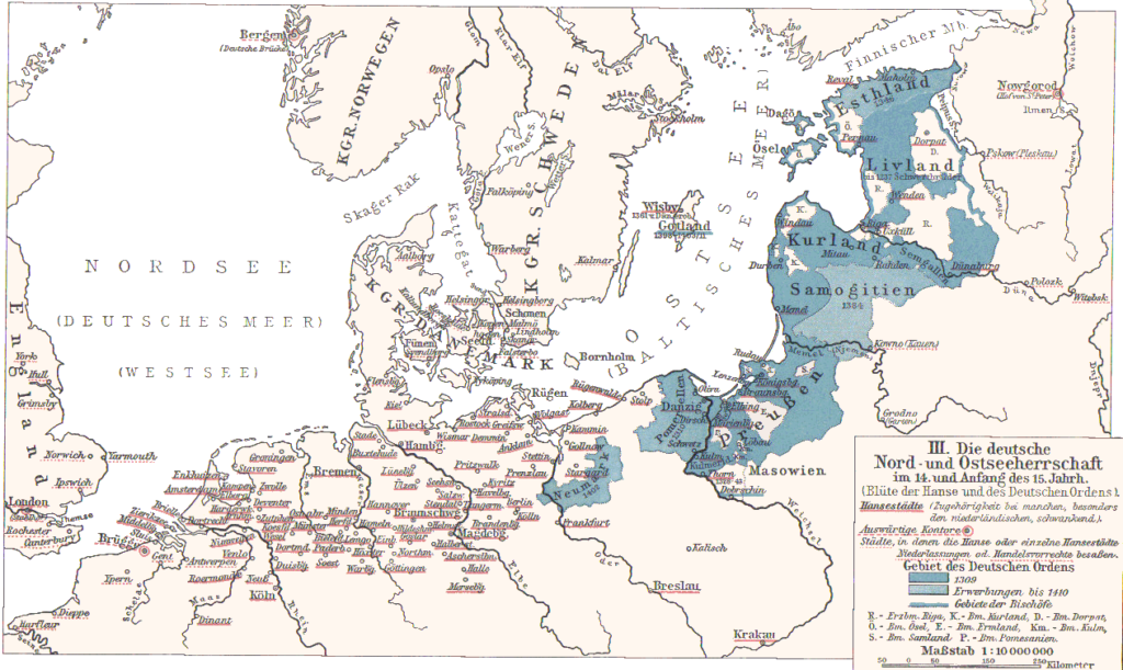 Histoire de l'IE - Ligue hanséatique