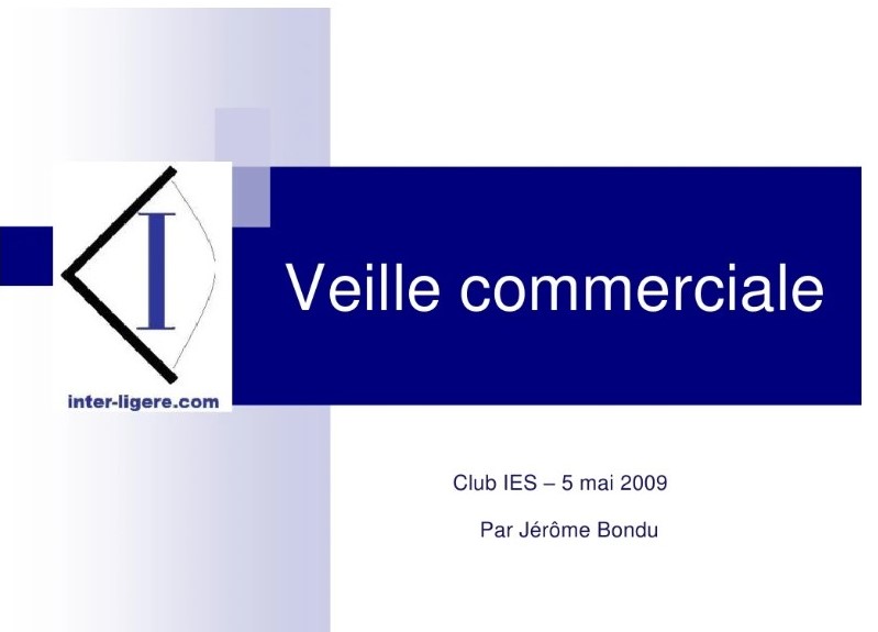 Veille commerciale