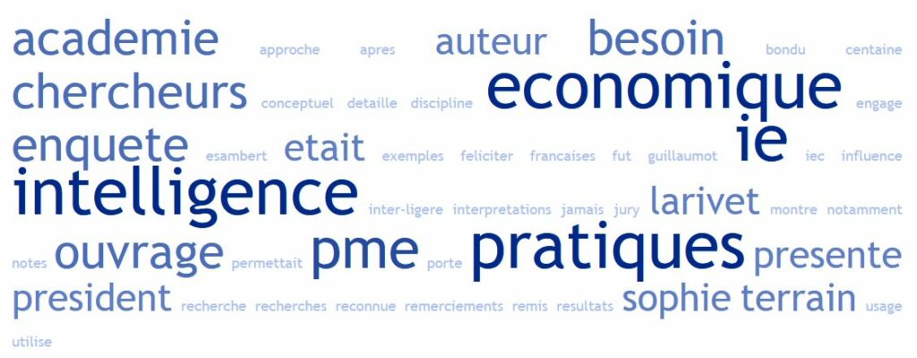 pratiques d'intelligence économique