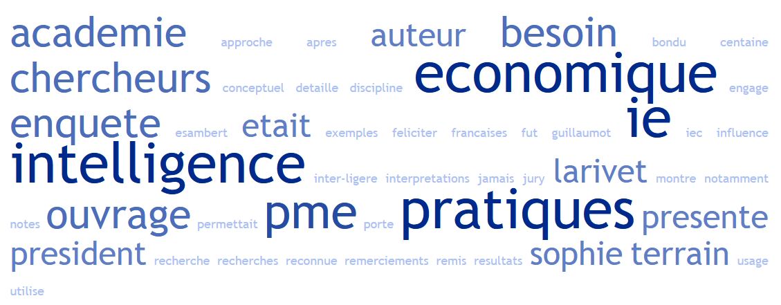 pratiques d'intelligence économique