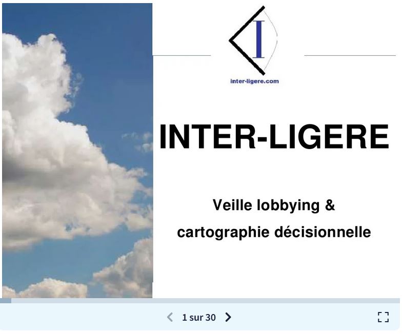 Veille lobbying