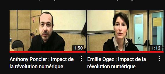 Impacts de la révolution numérique