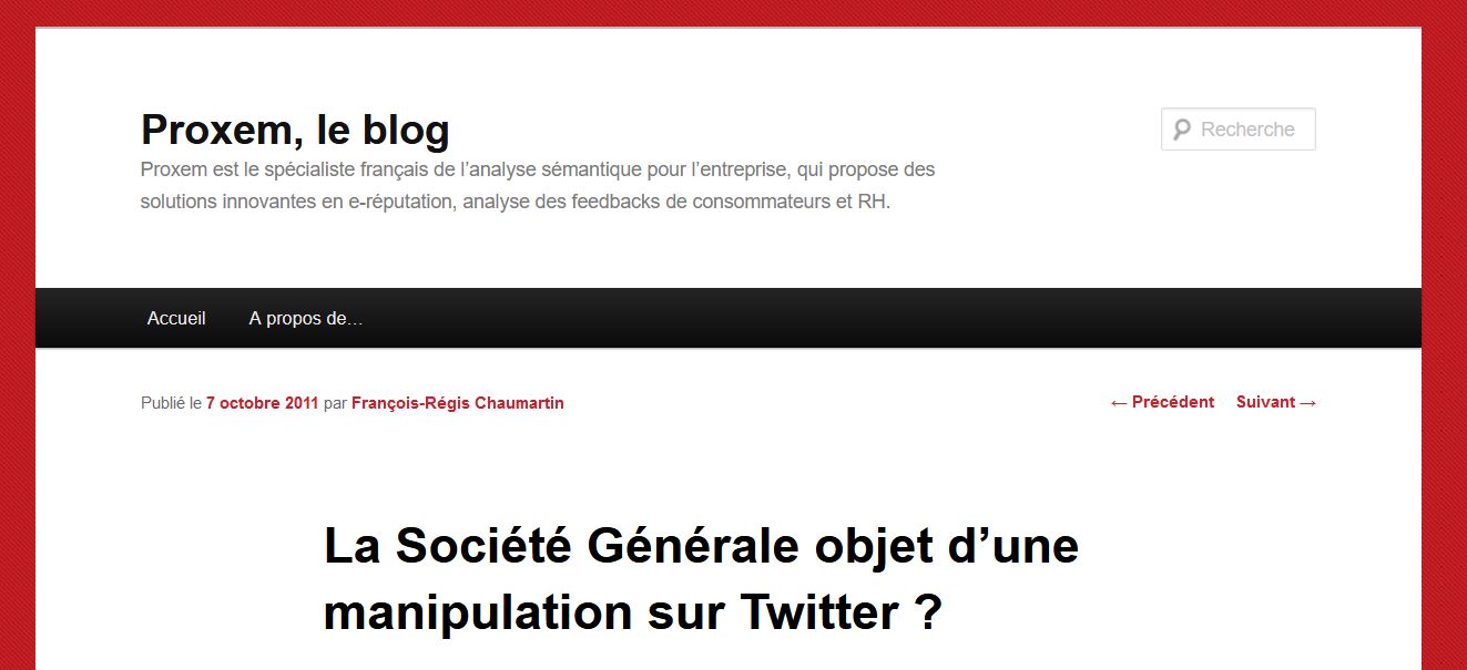 Manipulation sur Twitter