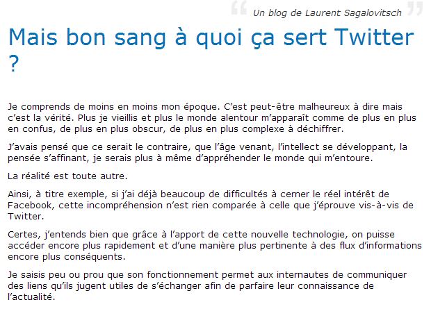 A quoi sert Twitter ?