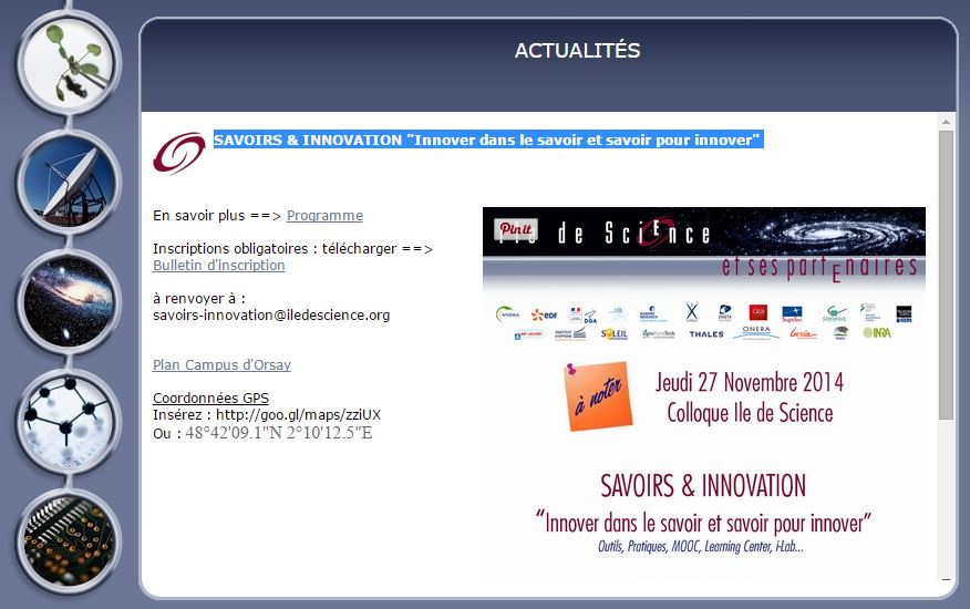 Innover dans le savoir