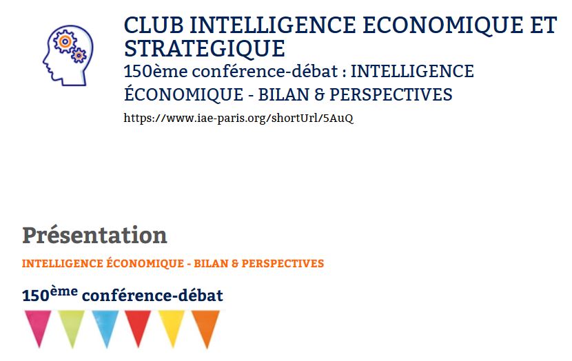 Intelligence économique bilans