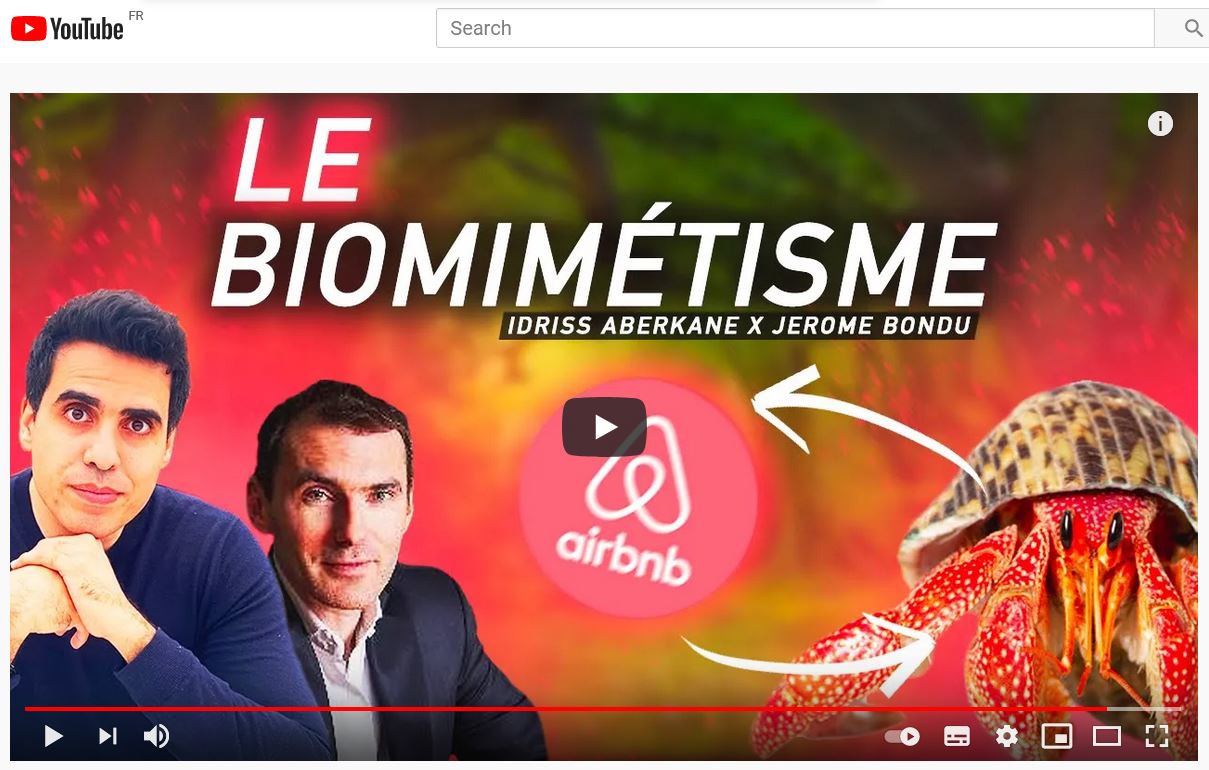 idriss aberkane biomimétisme