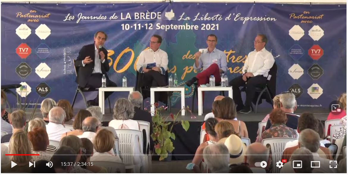 Conférence sur la liberté d'expression dans l'environnement numérique avec Jerome Bondu, Philippe Dessertine et Alain Wang