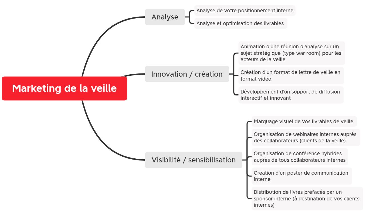 Marketing d'une activité de veille