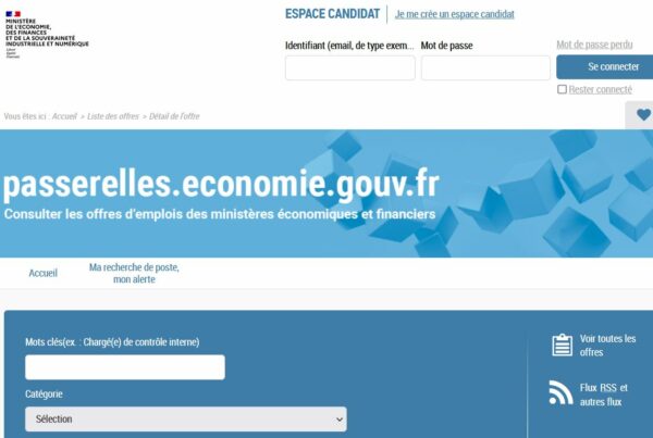 Postes au sein de la fonction publique