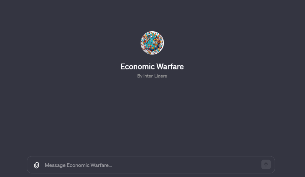 guerre économique vue par ChatGPT