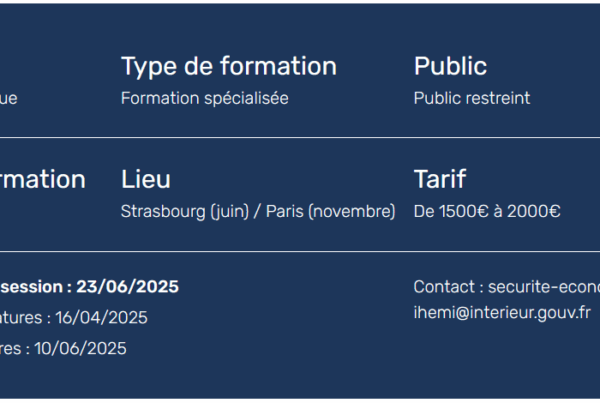 Formation OSINT Strasbourg
