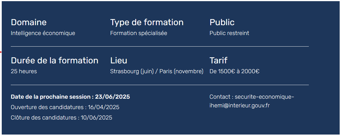Formation OSINT Strasbourg