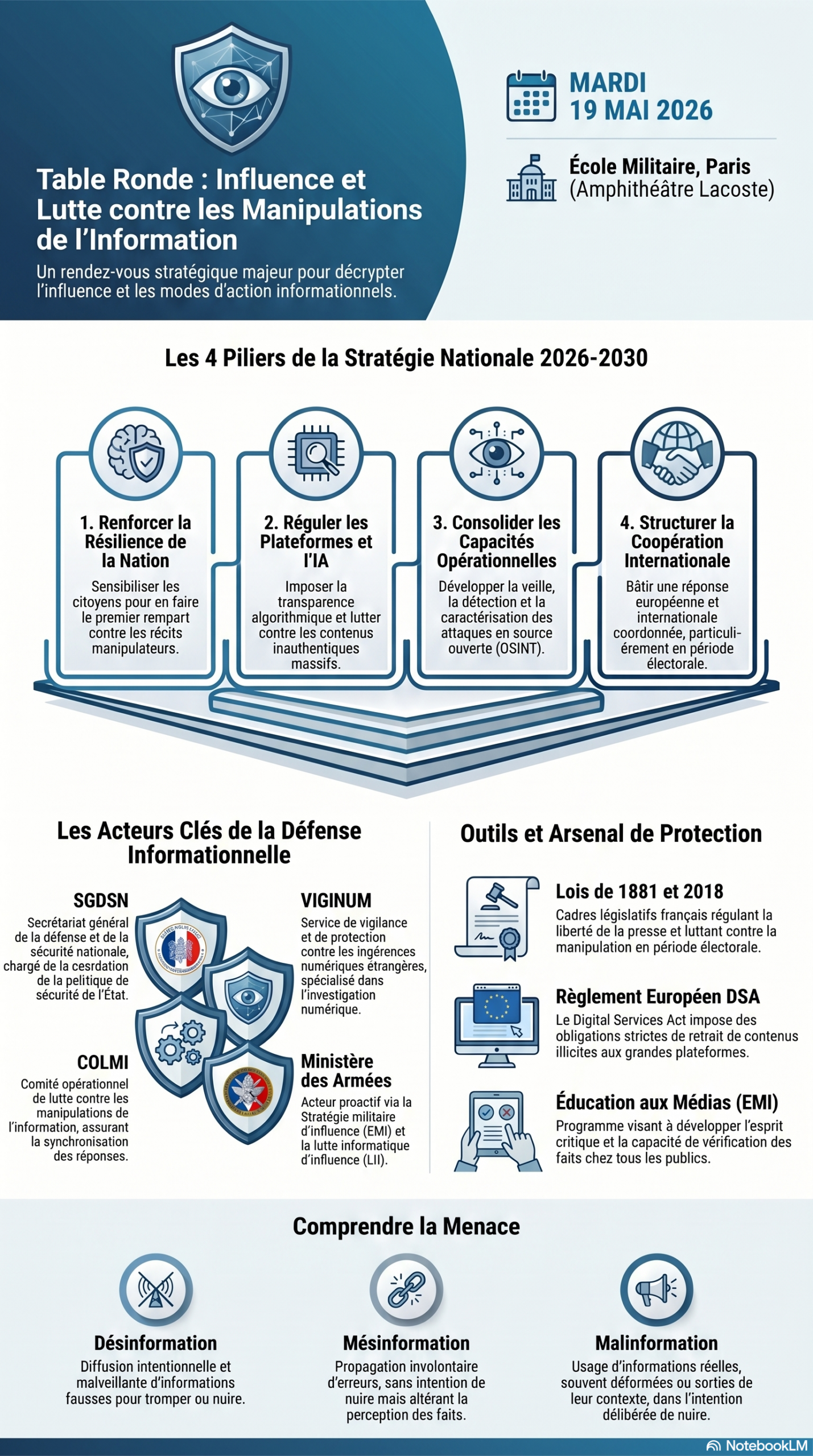 Influence et lutte contre les manipulations de l'information